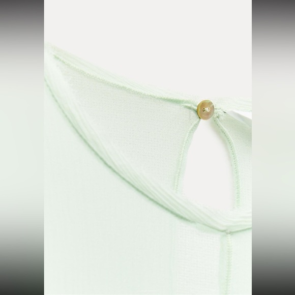 ZARA SLIT TUNIC TOP - Picture 6 of 7